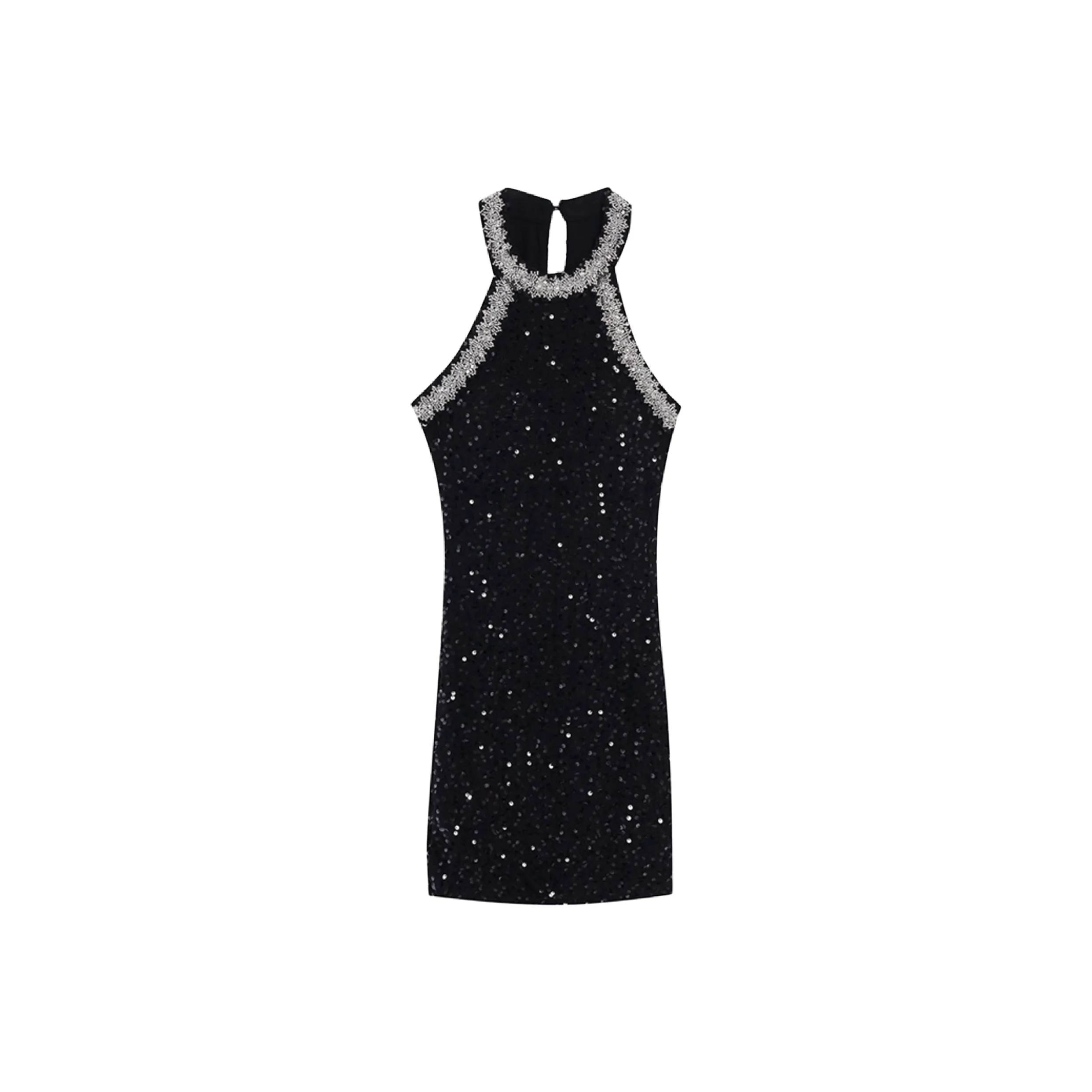 AHDO Slip Dresses Women's Black