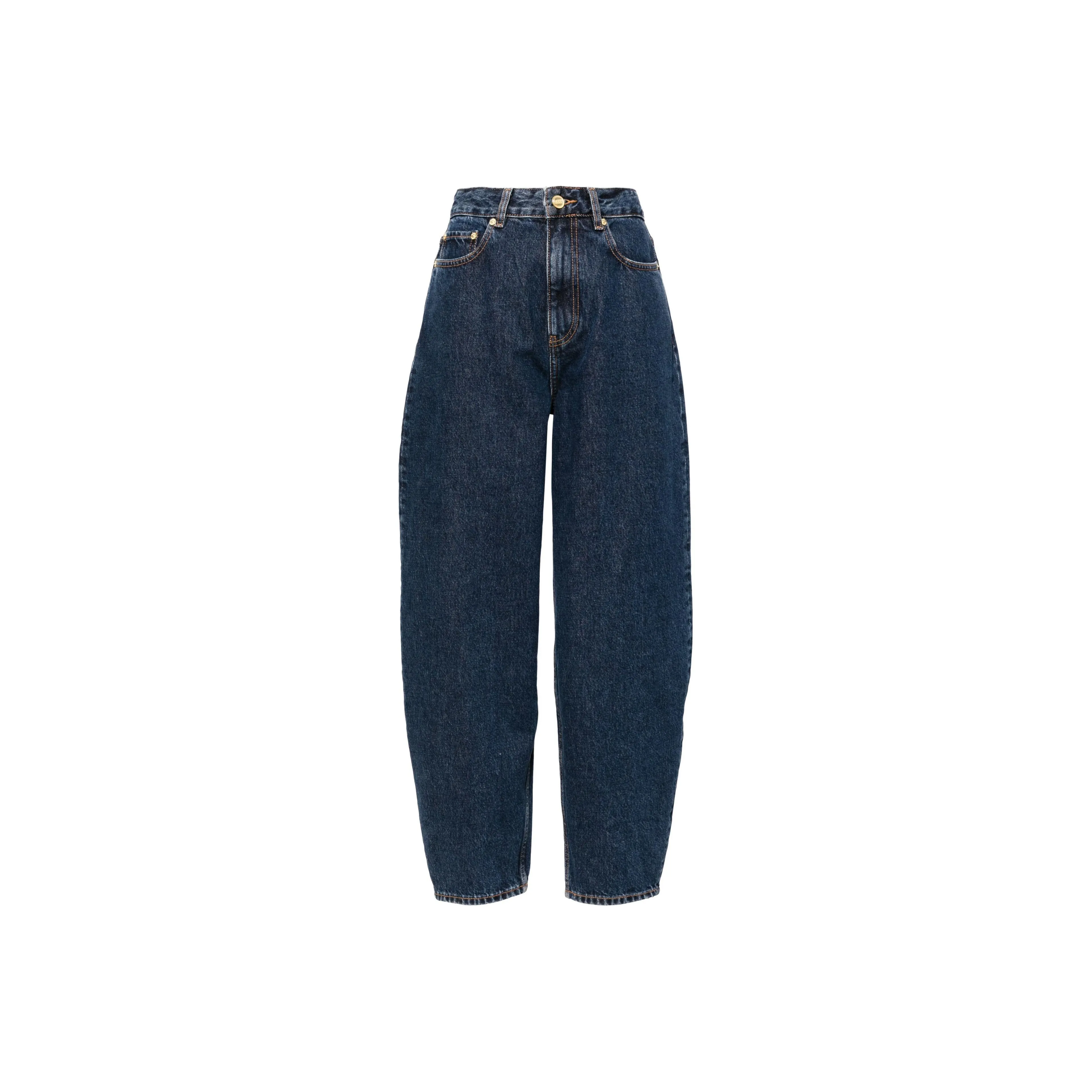 GANNI Organic Cotton Balloon Jeans