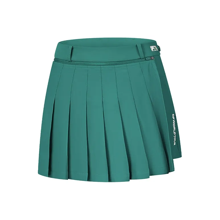 FILA Golf Series SS24 Casual Short Skirts Women's Dark Iron Green