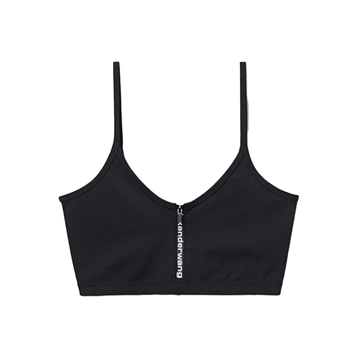 Alexander Wang Sleeveless Sports Shirts Women's Black