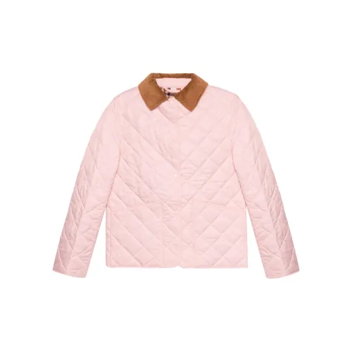 Burberry Розовые Детские Куртки