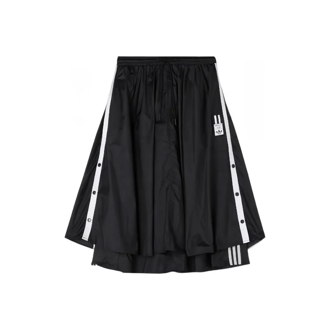 Adidas Originals ADIBREAK Повседневный Длинный Юбка Японская версия Женская Черная