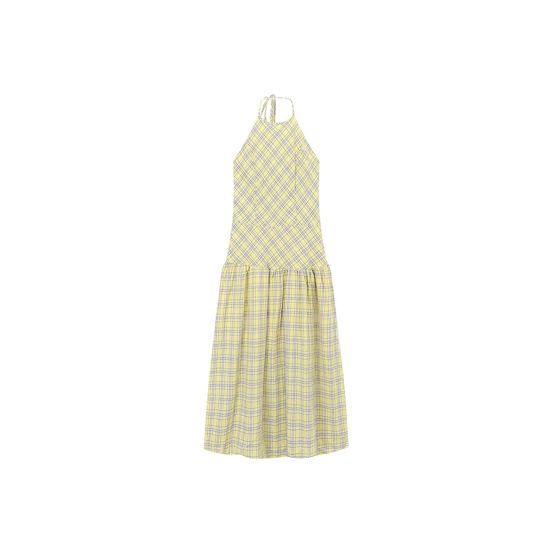 ARIADNAW STUDIO Slip Dress Women's Yellow