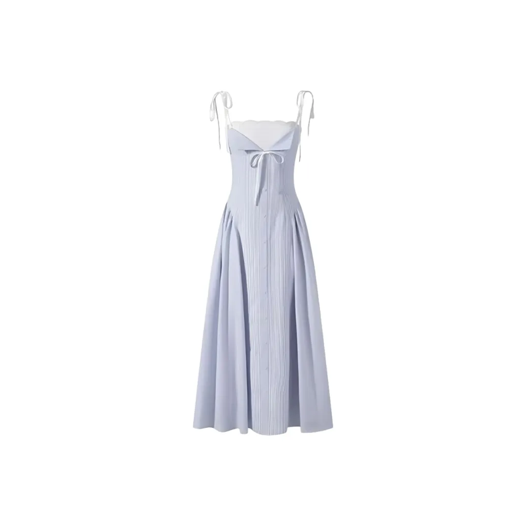 AURORA MUSE Slip Dress Women's Blue