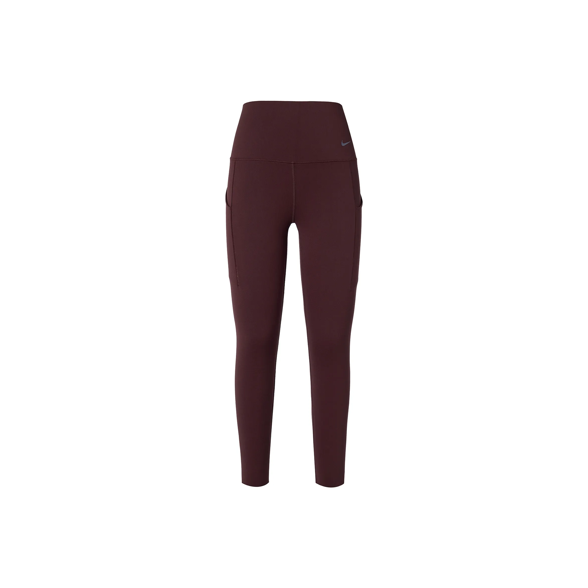 NIKE Темно-кофейные Женские Спортивные Брюки
