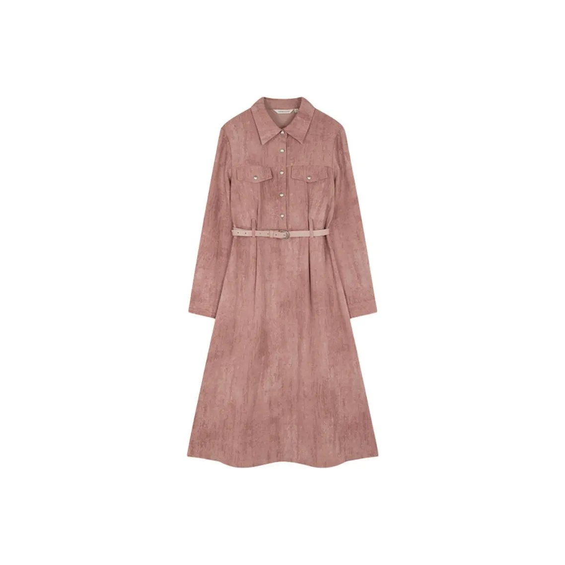 Mo Han Yi Mei Long Sleeved Dress Women's Pink