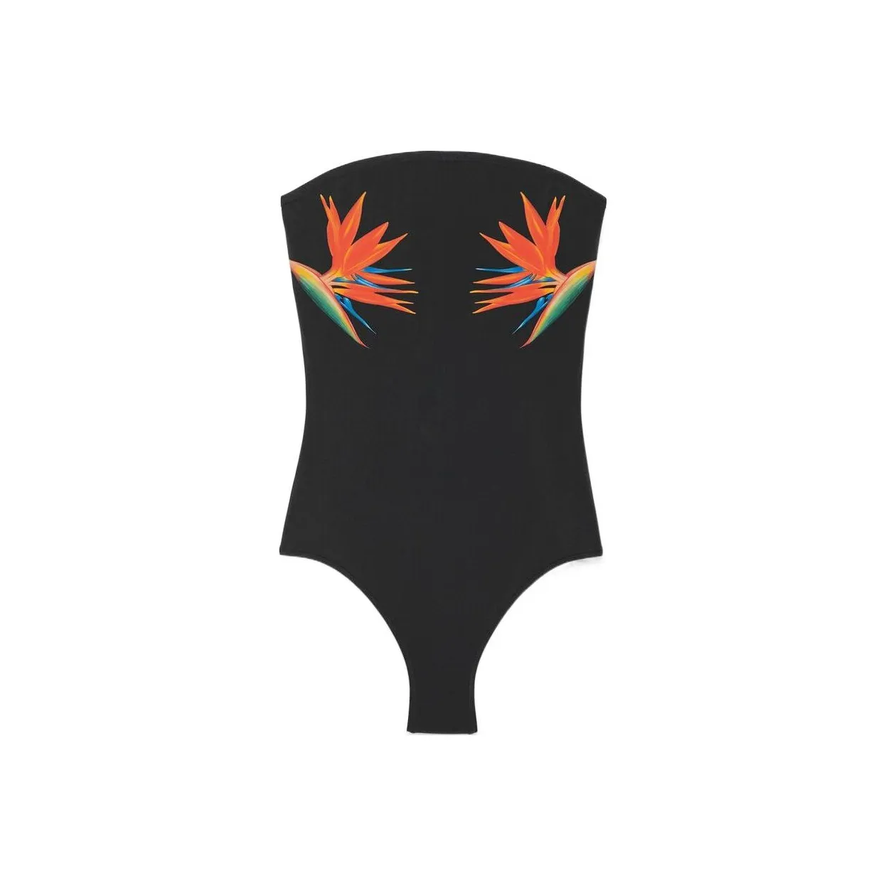 SAINT LAURENT SS22 One piece Swimsuit Women's Black