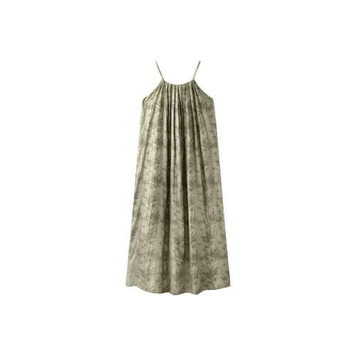 TKY SHOP Павлиний зеленый Женские Слиплатья