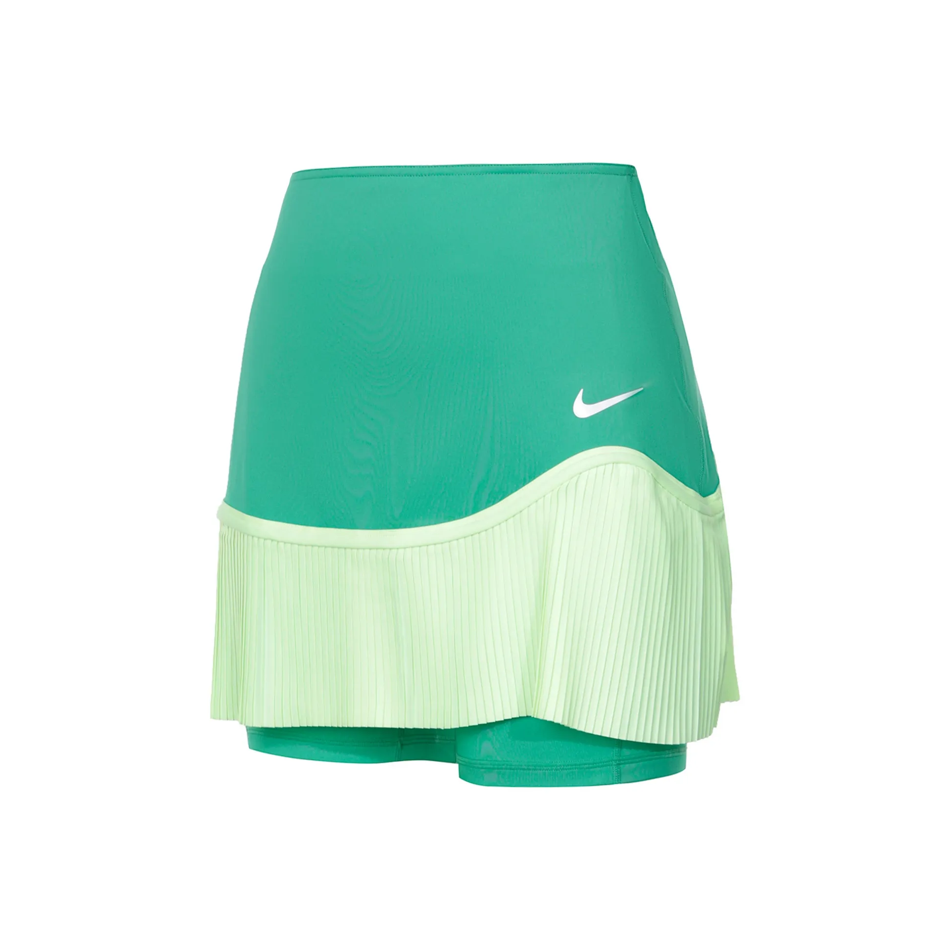 Nike SS24 Повседневные короткие юбки Женские Стадионный зеленый