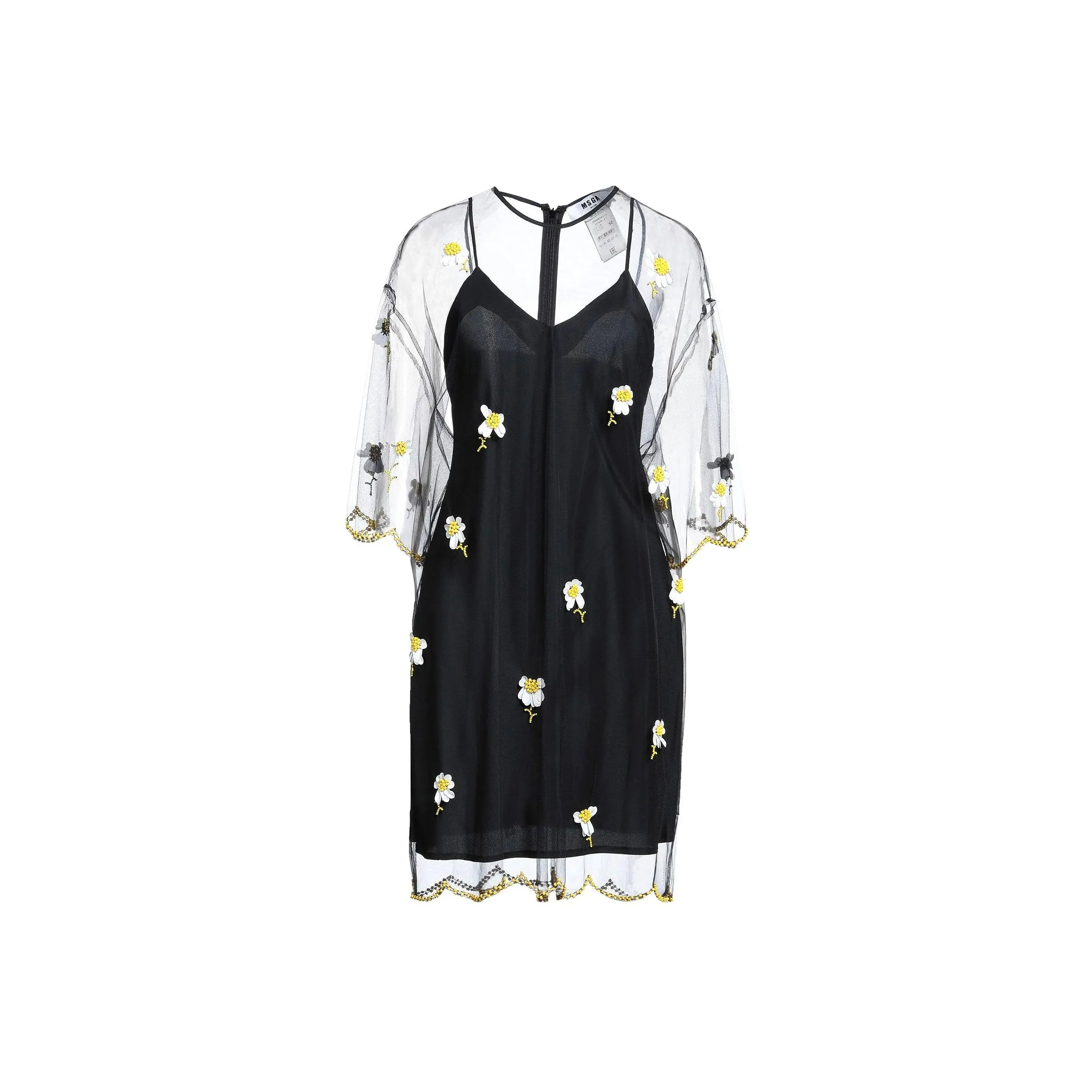MSGM Long Sleeved Dresses Women's Black