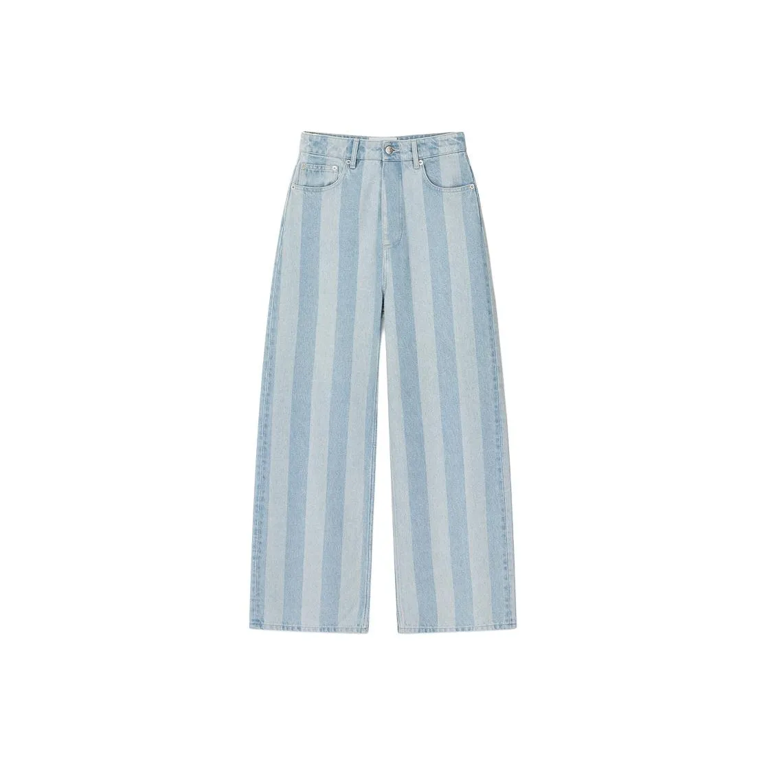 NANUSHKA Josine Low-Waisted Striped Jeans