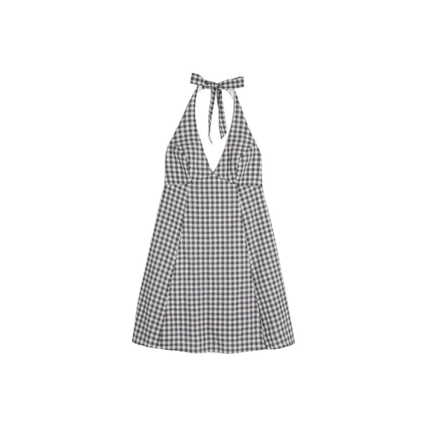 Hollister Без рукавов Платье Женское Черное Белое