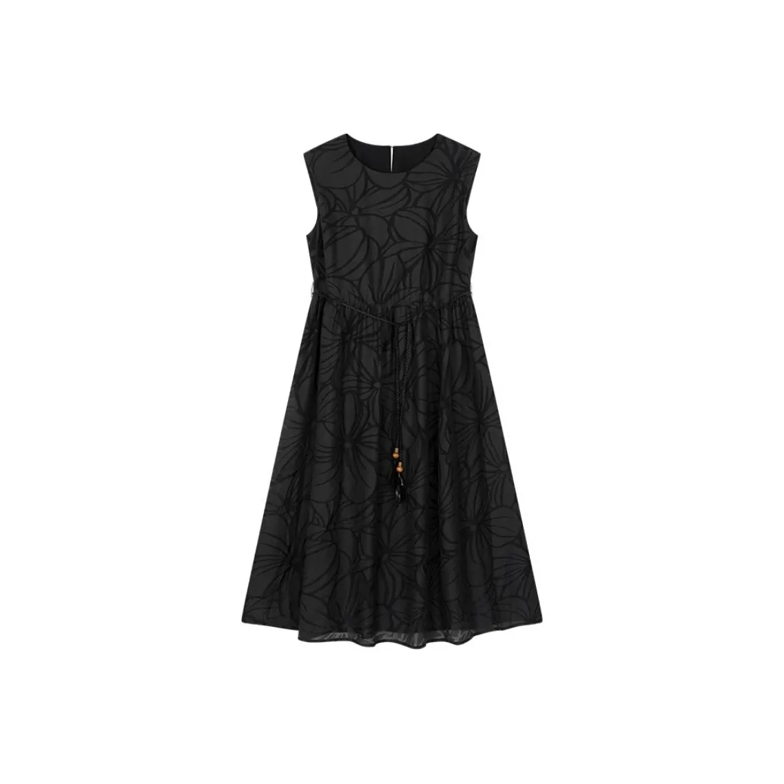 IHIMI Sleeveless Dress Women's Black