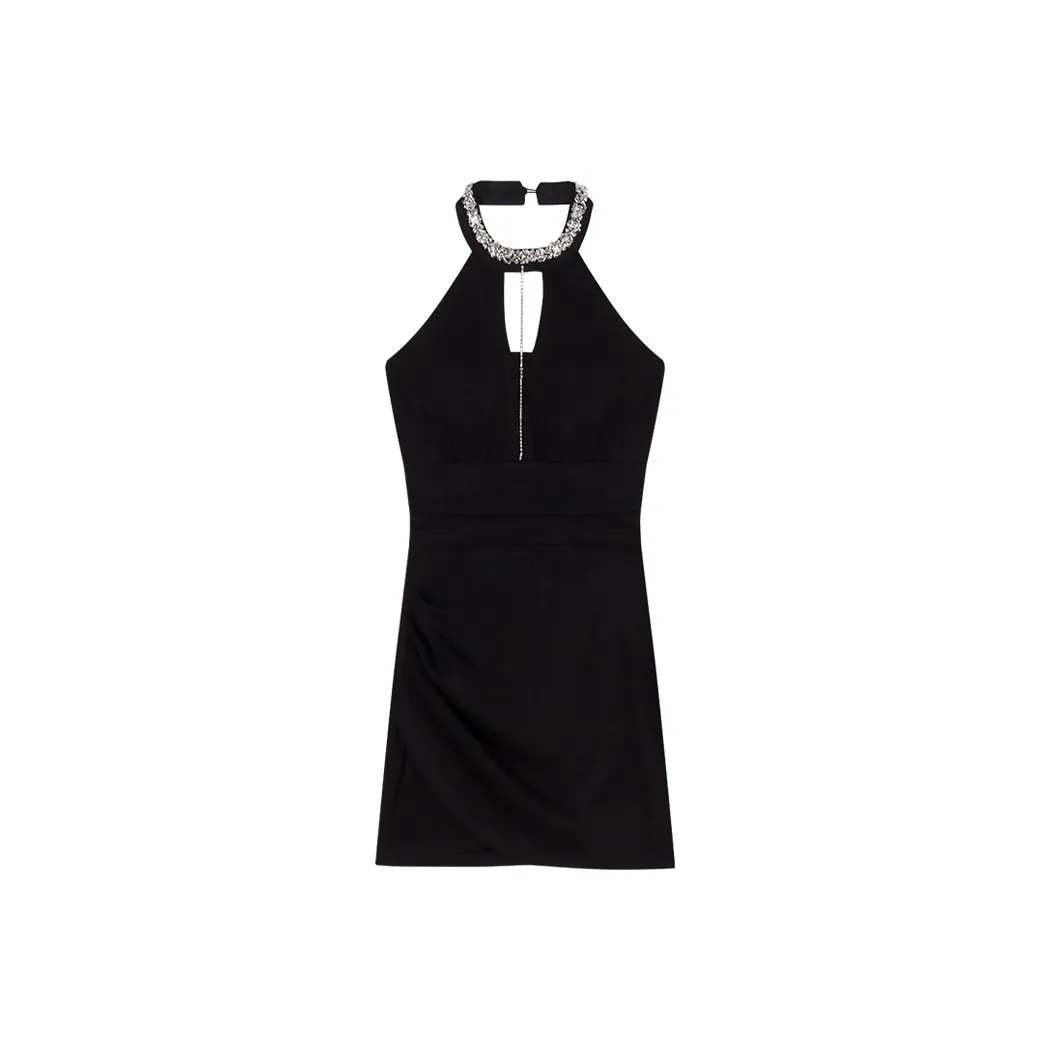PLANE DRIFT Sleeveless Dress Women's Black