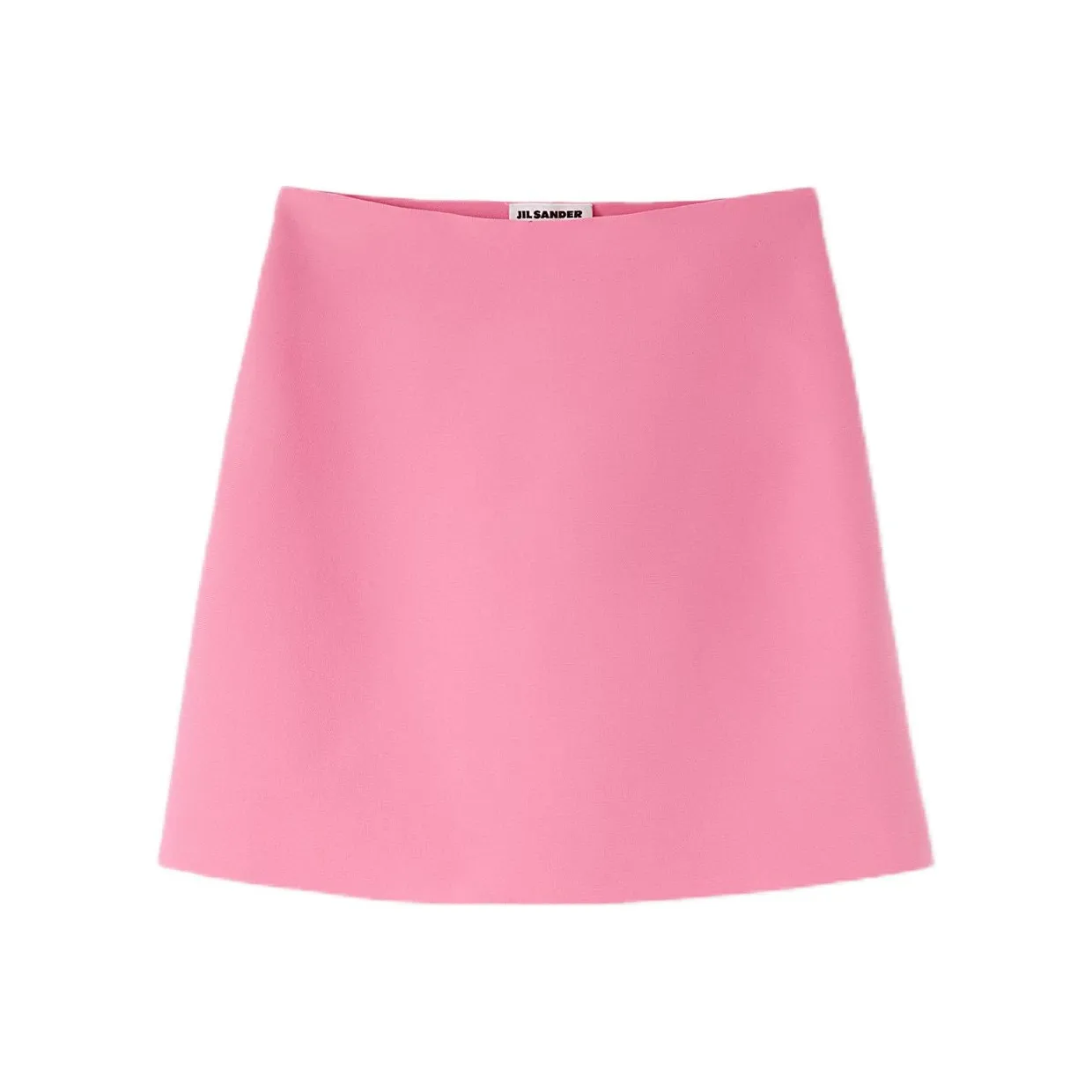 JIL SANDER Straight Hem A Line Mini Skirt