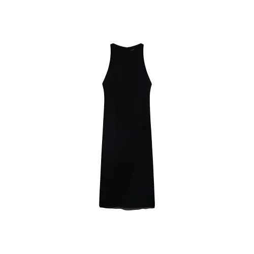 Massimo Dutti Черные Женские Платья без рукавов