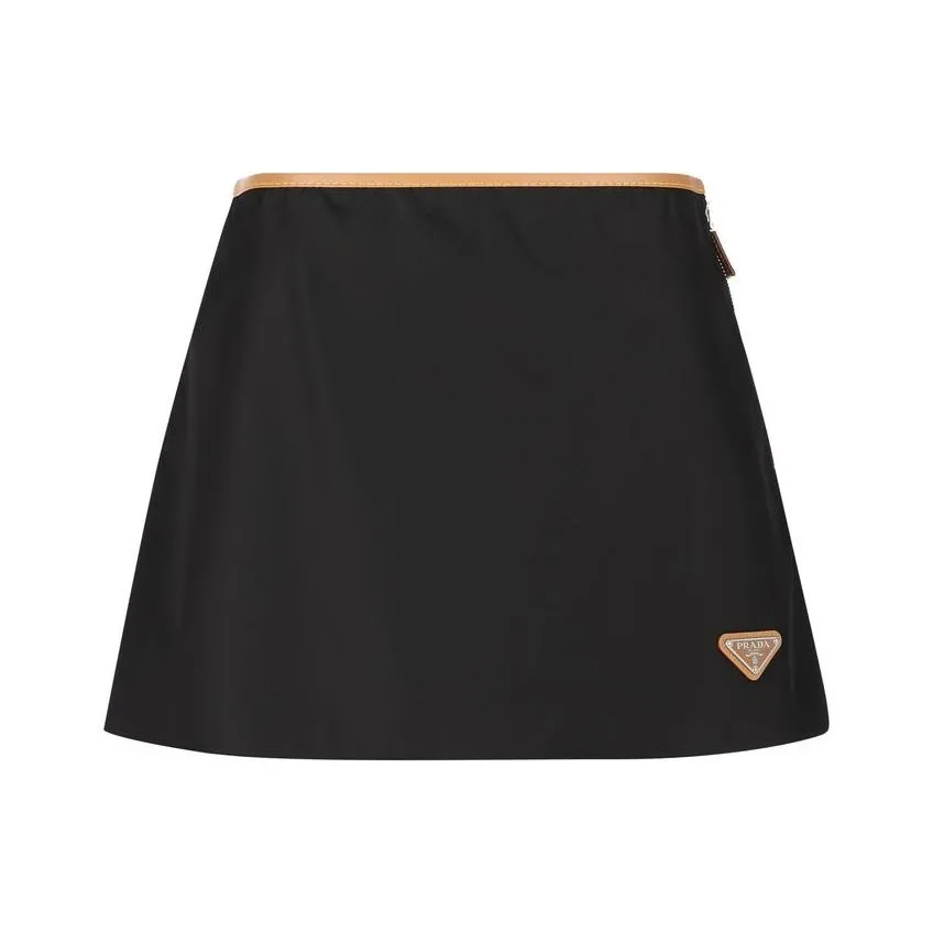 PRADA Casual Short Skirts Women's Black