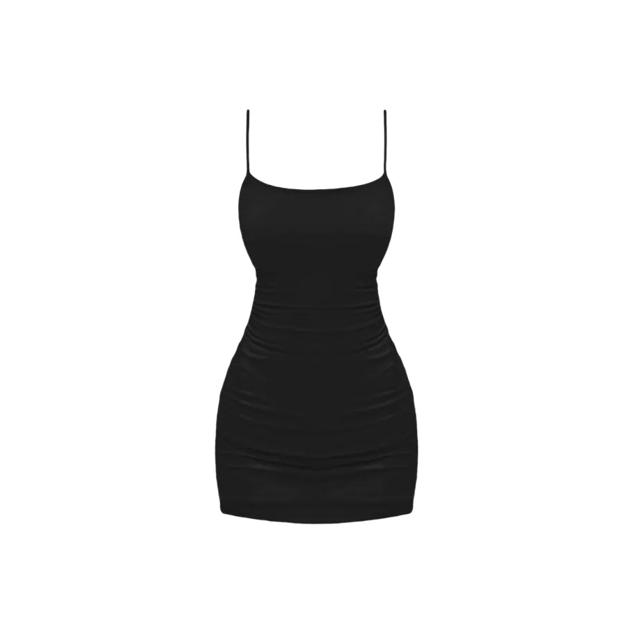 MIMOSA CHUR Черные Женские Слиплатья