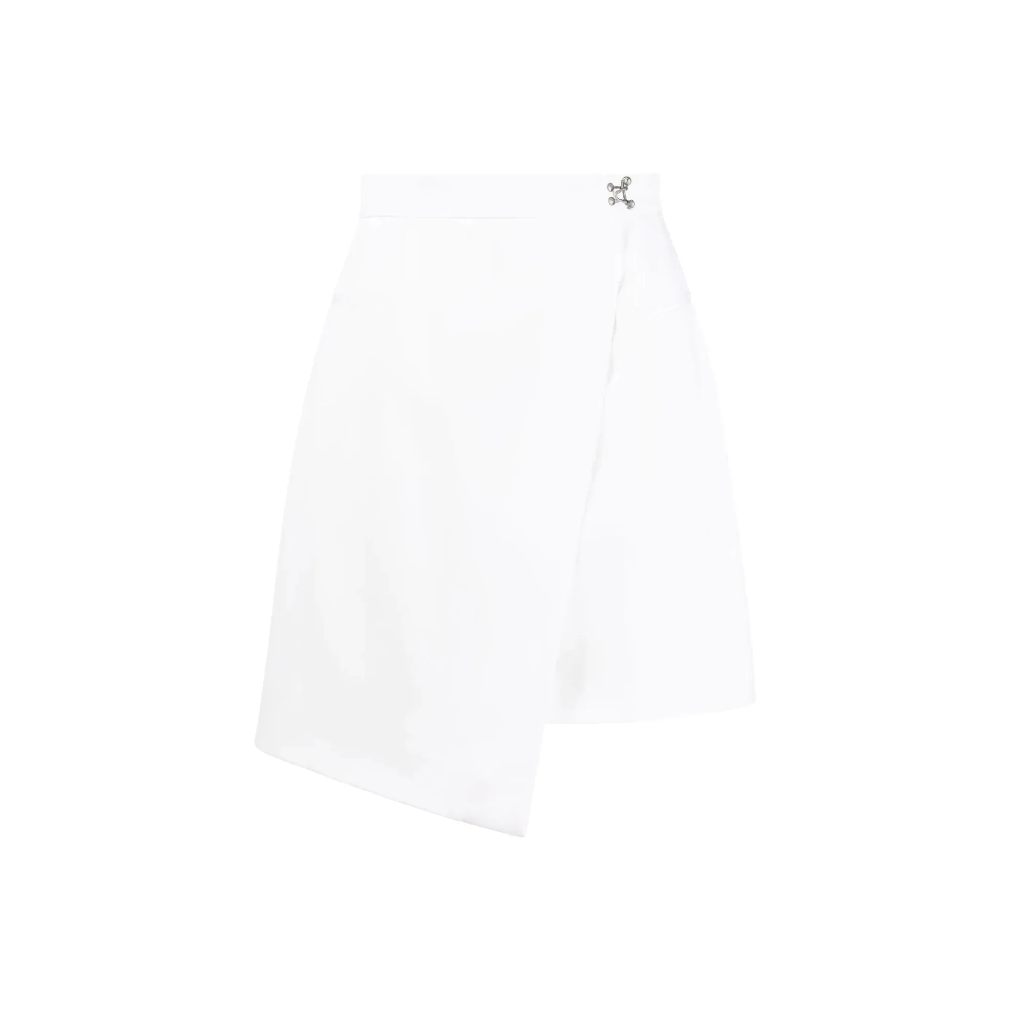 Alexander McQueen SS22 Повседневные короткие юбки Женские Белые