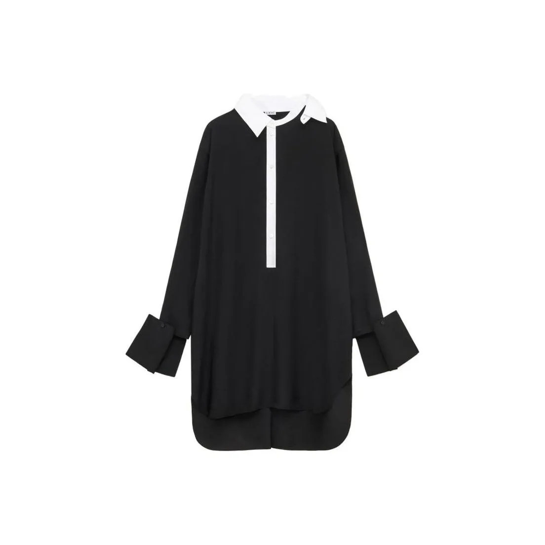 LOEWE Anagram Embroidered Shirt Dress