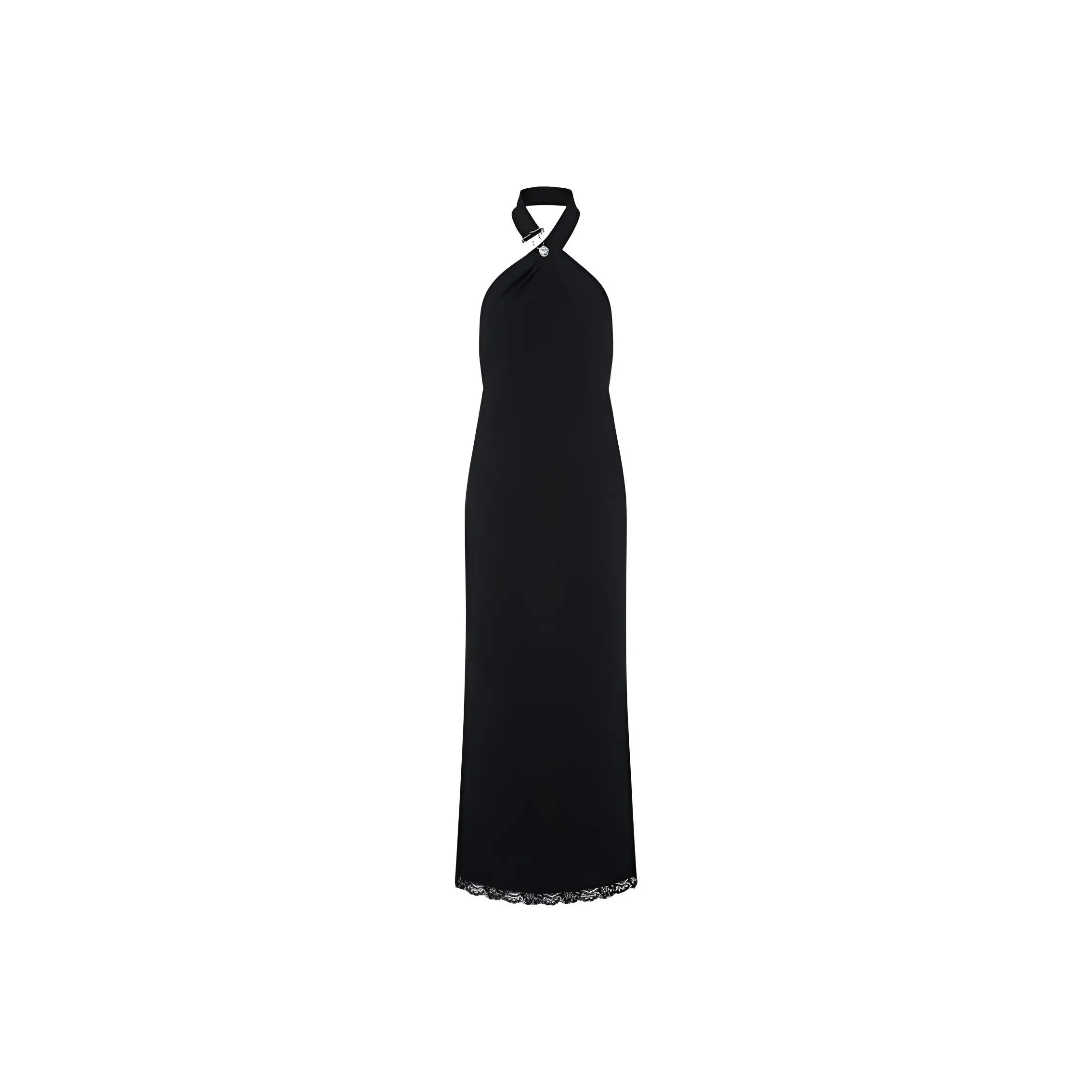 MOSCHINO Jeans Halterneck Sleeveless Dress