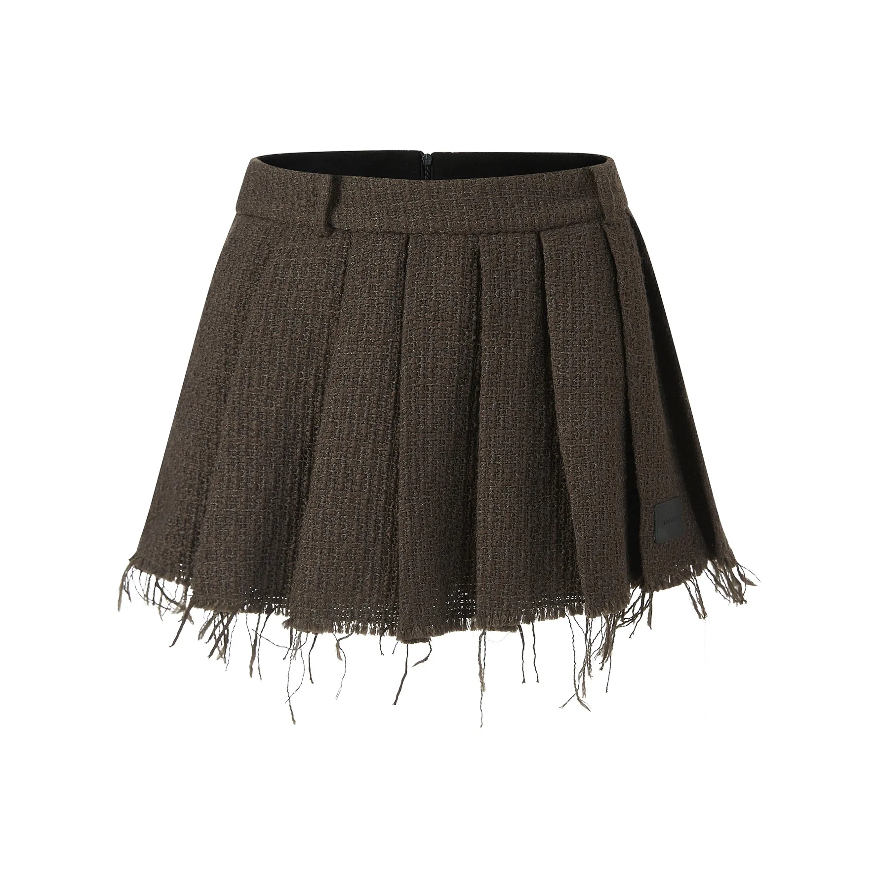 IMXS Повседневные короткие юбки Женские Коричневый