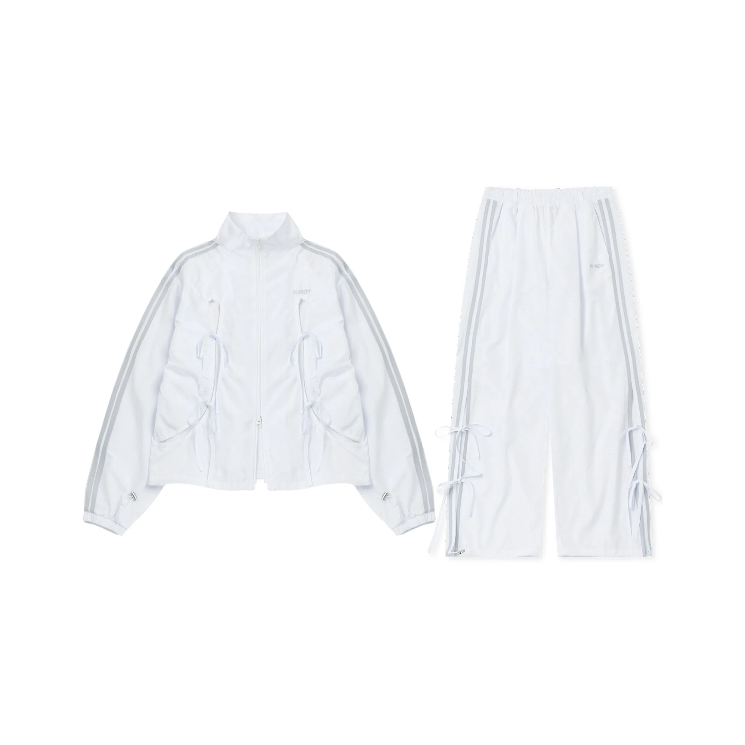 NERDY SS24 Casual Suit Women's White