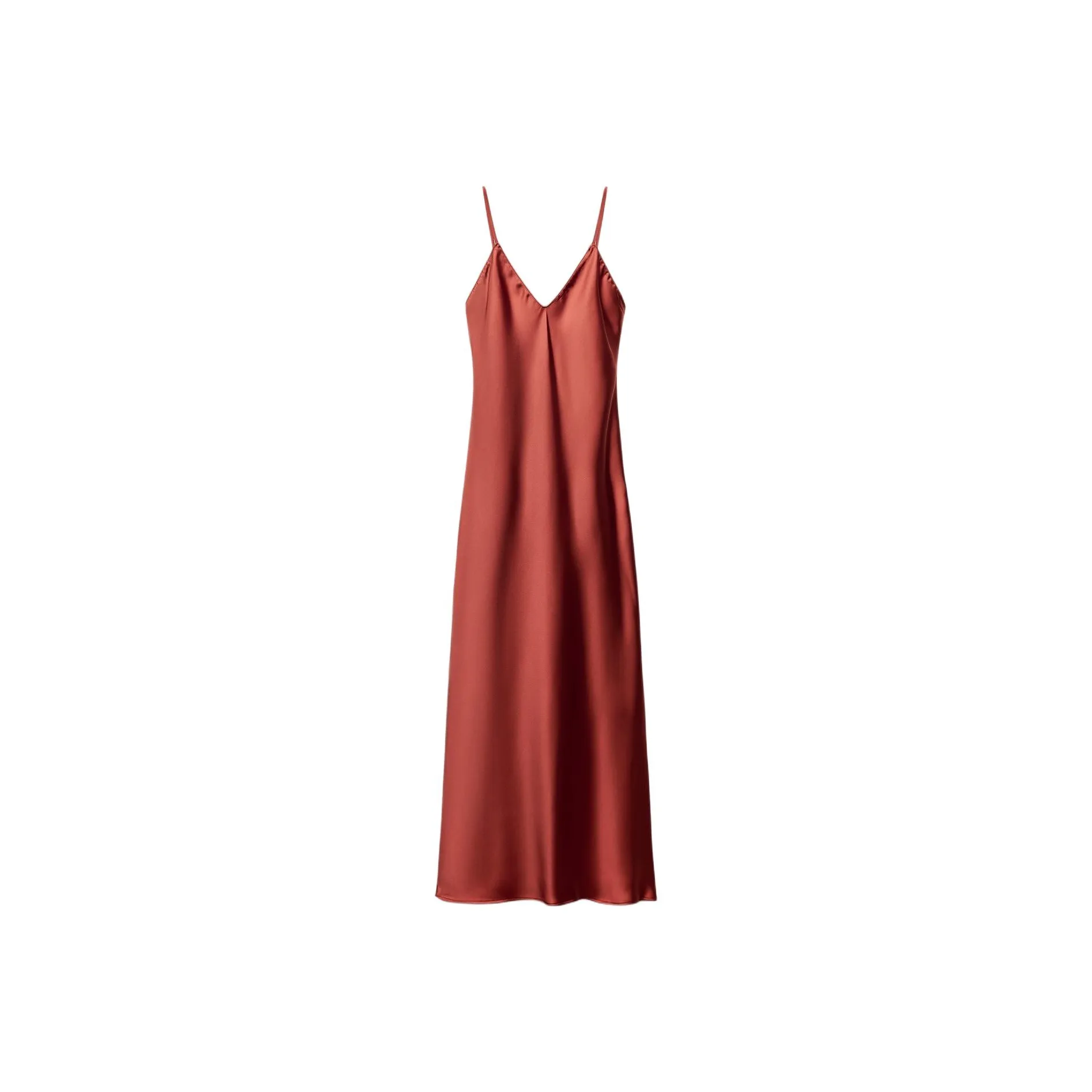 ZARA Slip Dresses Women's Red