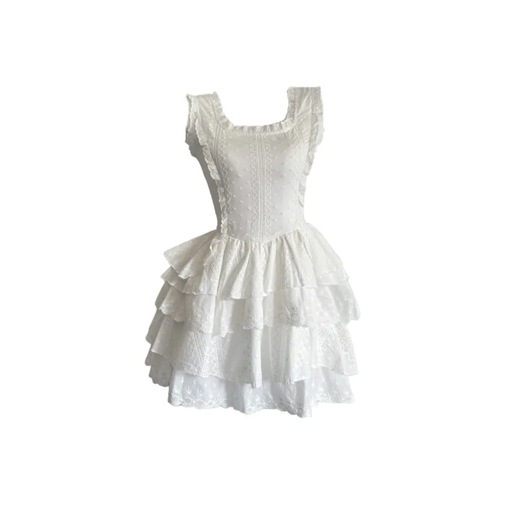 MISSHONEY MH Без рукавов Платье Женское Белое