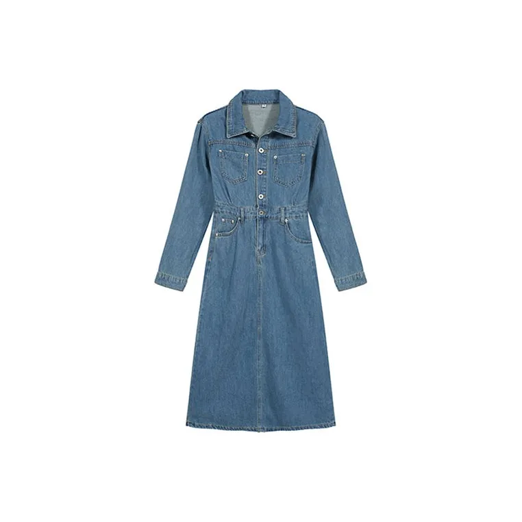 INCO VIBE Long Sleeved Dress Women's Blue