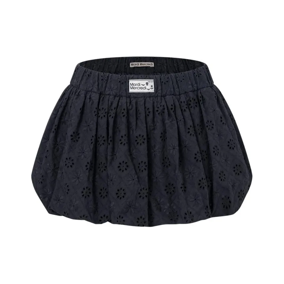 MARDI MERCREDI Повседневные короткие юбки Женские Темно-синий