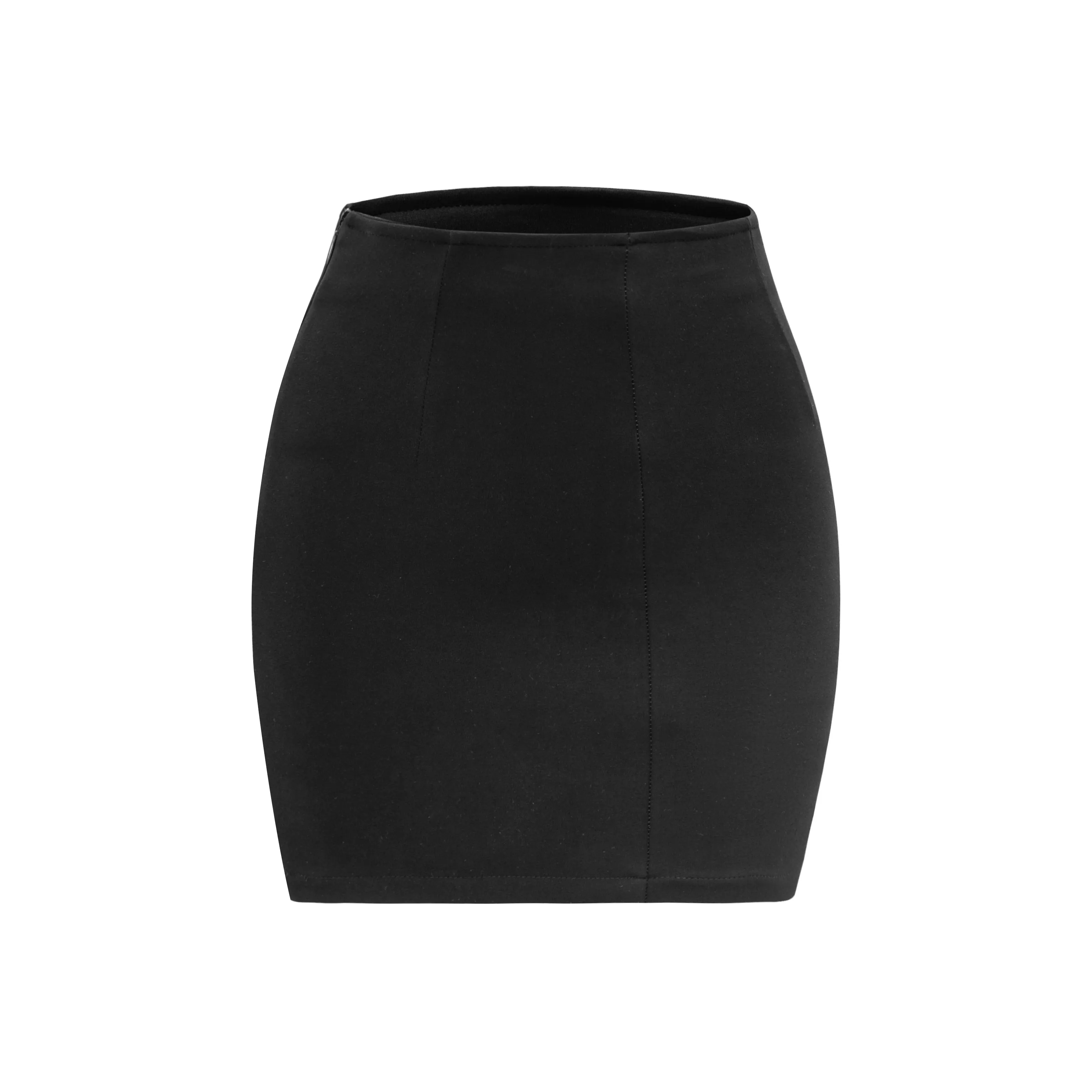 ORIASTAR Повседневные короткие юбки Женские Черный