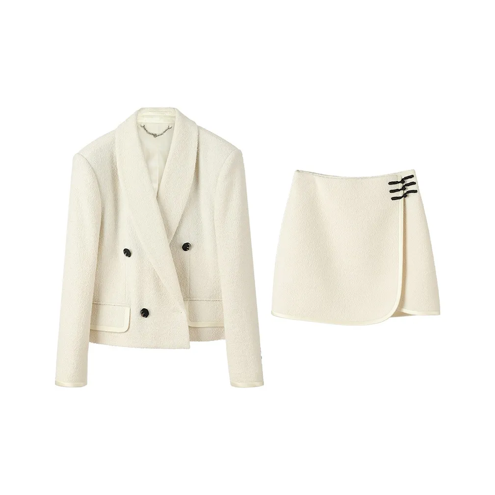 NancyCavally Комплект с юбкой Женская Белая