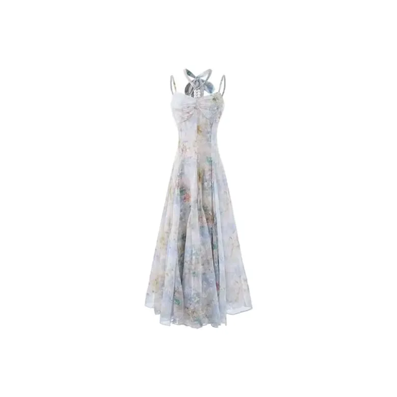 Zonibom Slip Dress Women's Light Blue