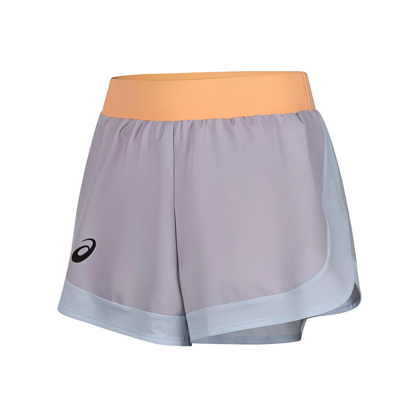 Спортивные шорты Asics женские светло-фиолетовые шафрановые