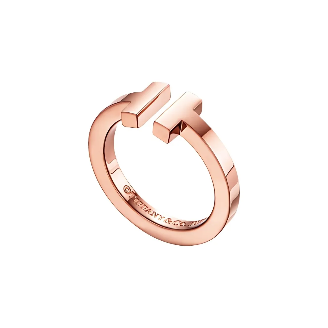 TIFFANY & CO. 18K Rose Gold Rings Unisex