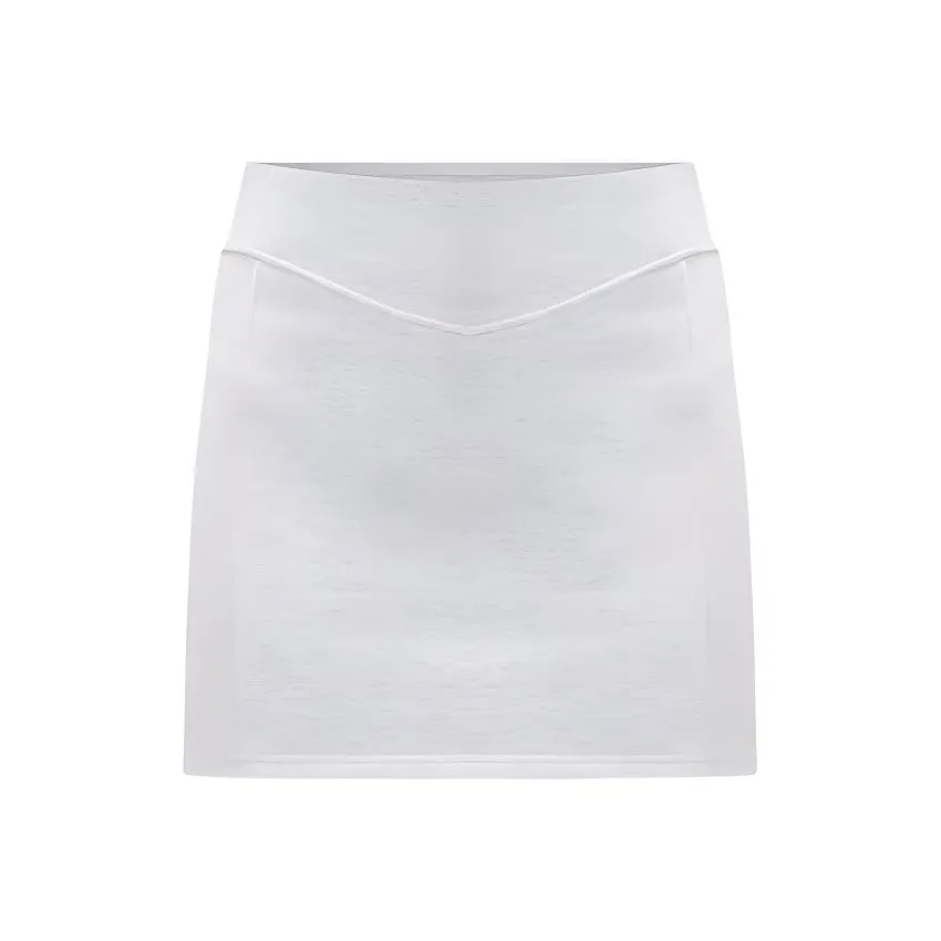 lululemon Scuba Series Повседневные Юбки Женские Серый Белый