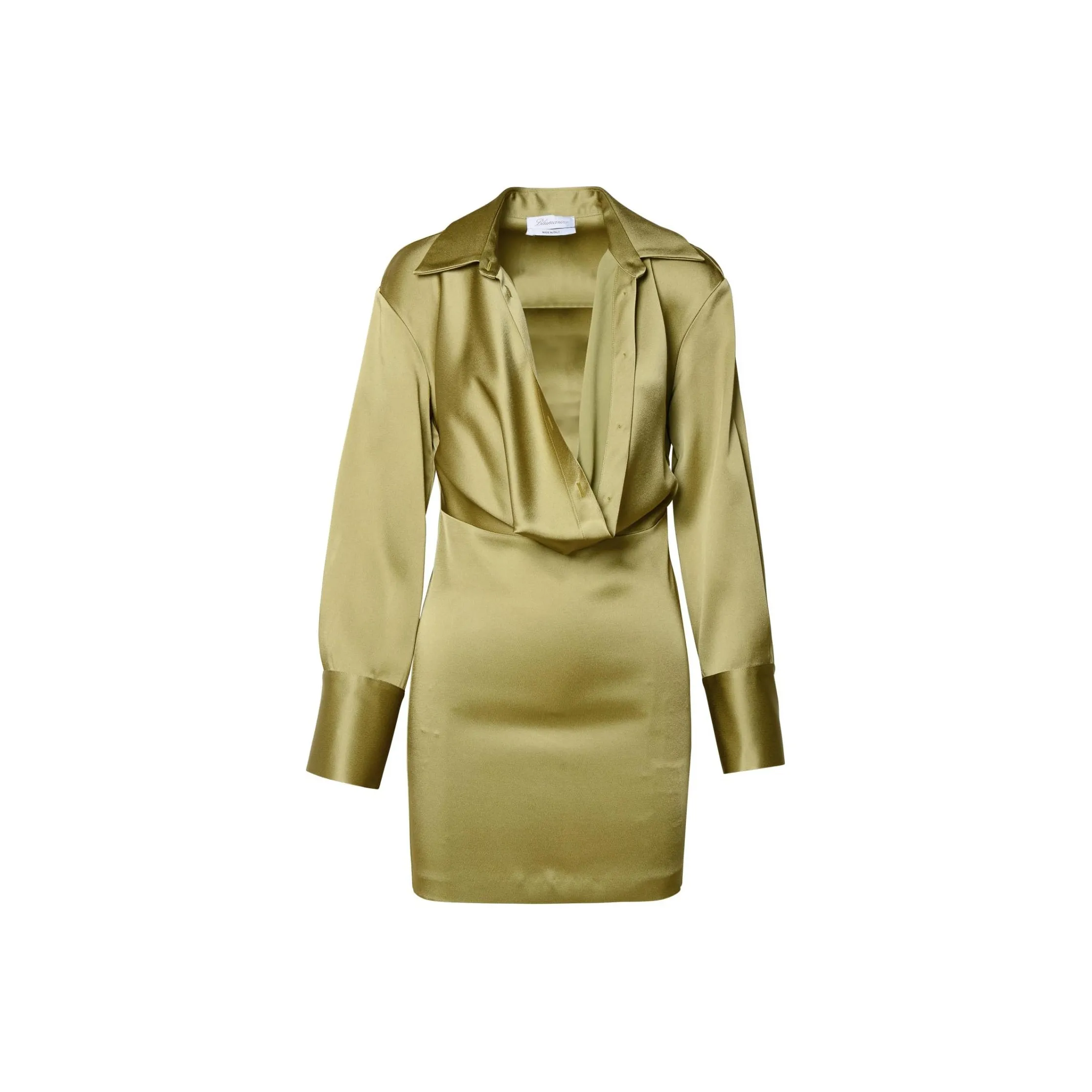 Blumarine Long Sleeved Dresses Women's Green