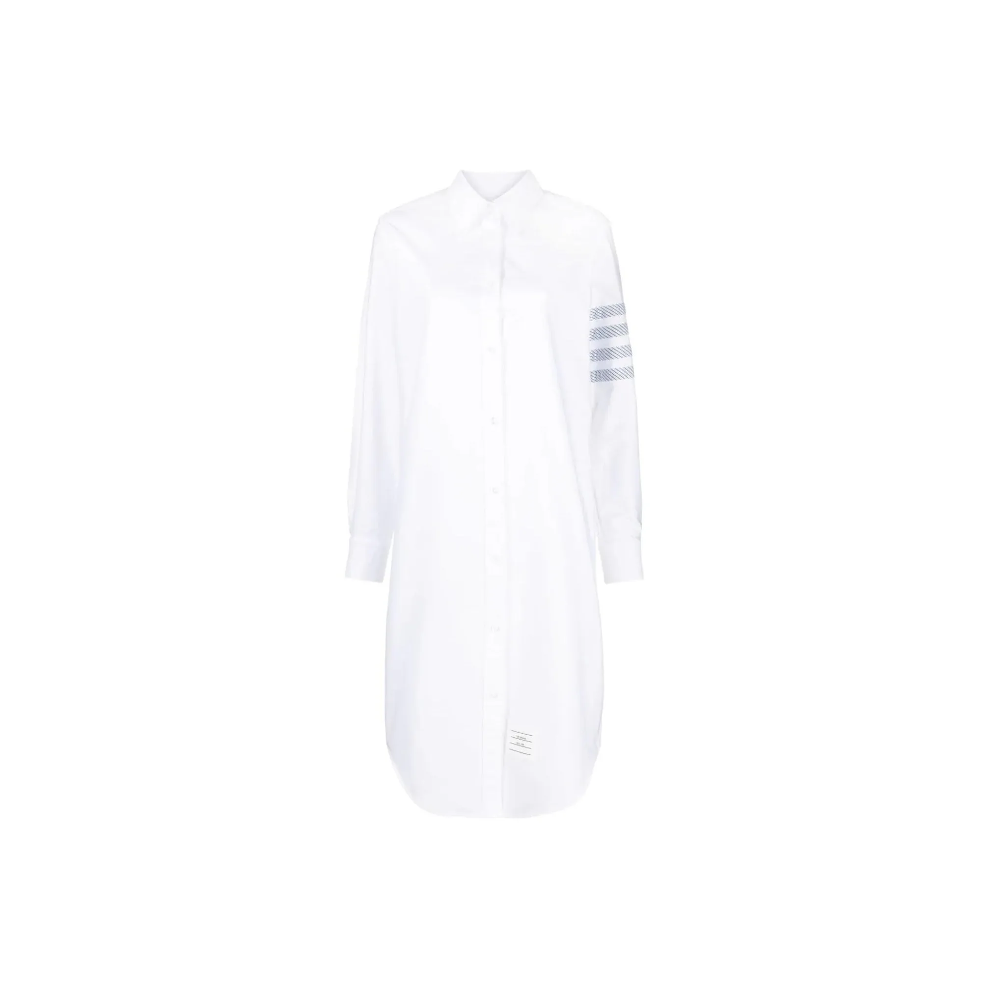 THOM BROWNE 4 Bar Long Sleeved Shirt Dress