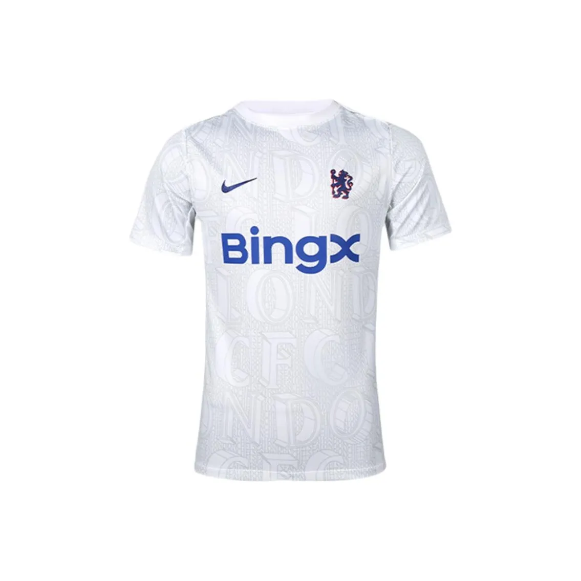 Nike Dri Fit Футбол Джерси Мужской Белый Серый