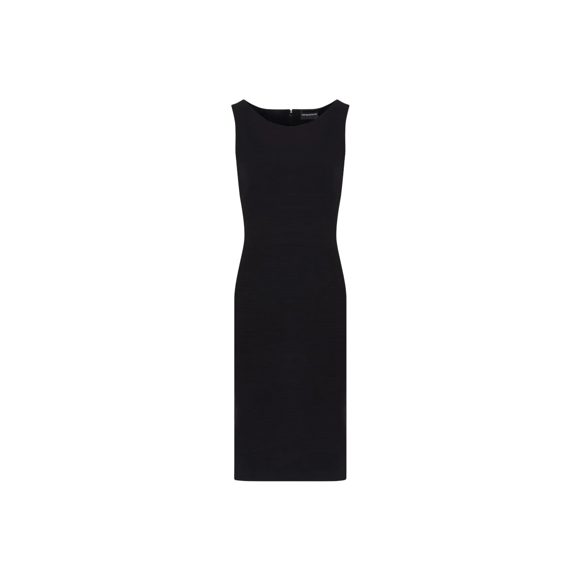 EMPORIO ARMANI Ottoman jersey Midi Dress