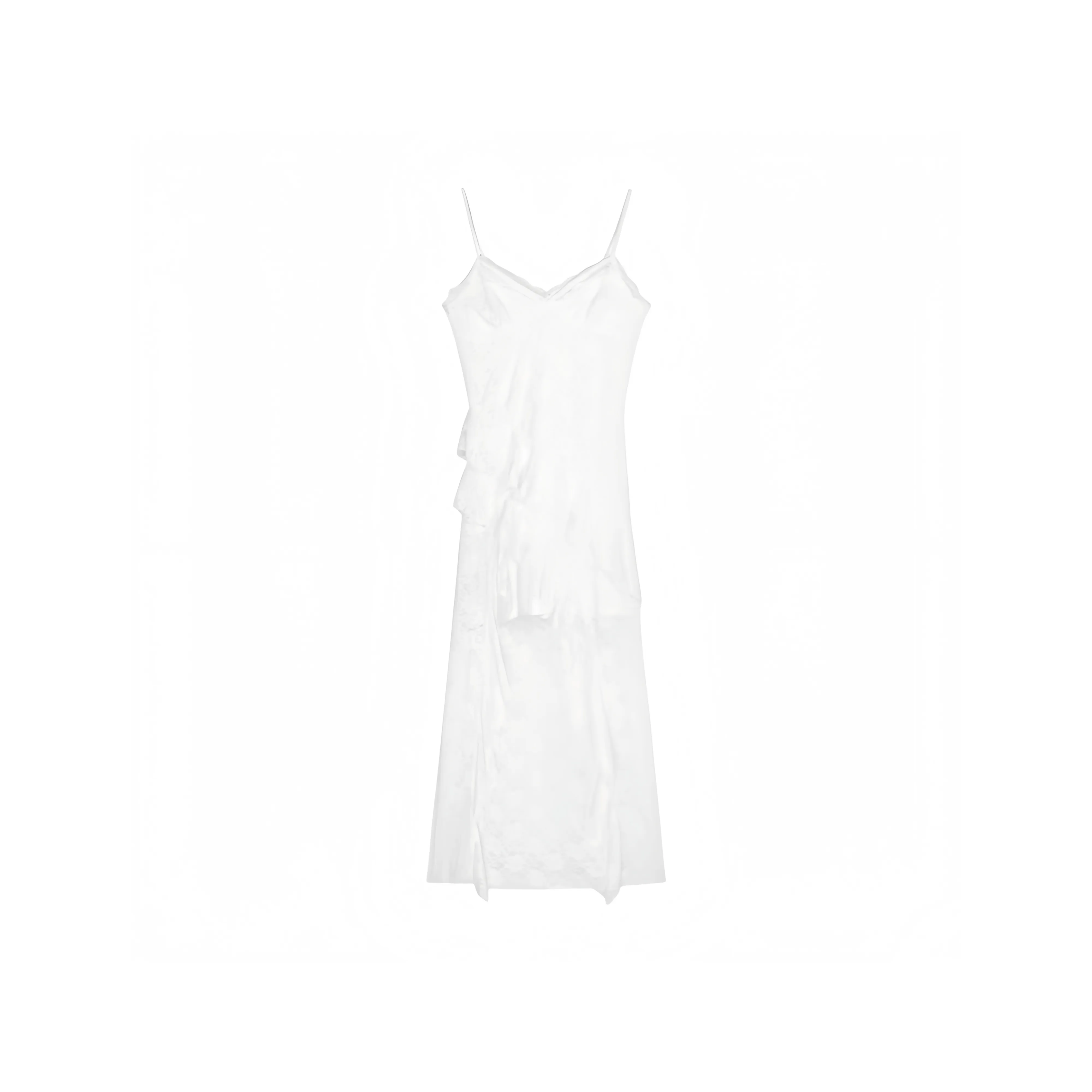 FOCOS STUDIO Slip Платье Женское Белое