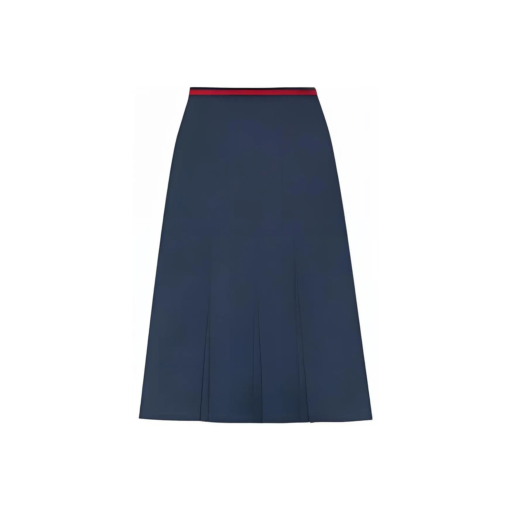 GUCCI Web Waistband Poplin Skirt