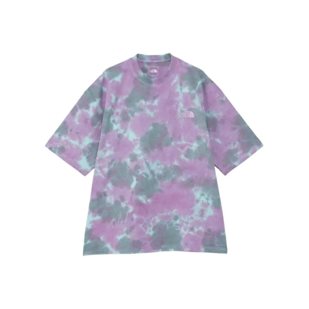 THE NORTH FACE T Shirt Unisex Light Purple Lilac