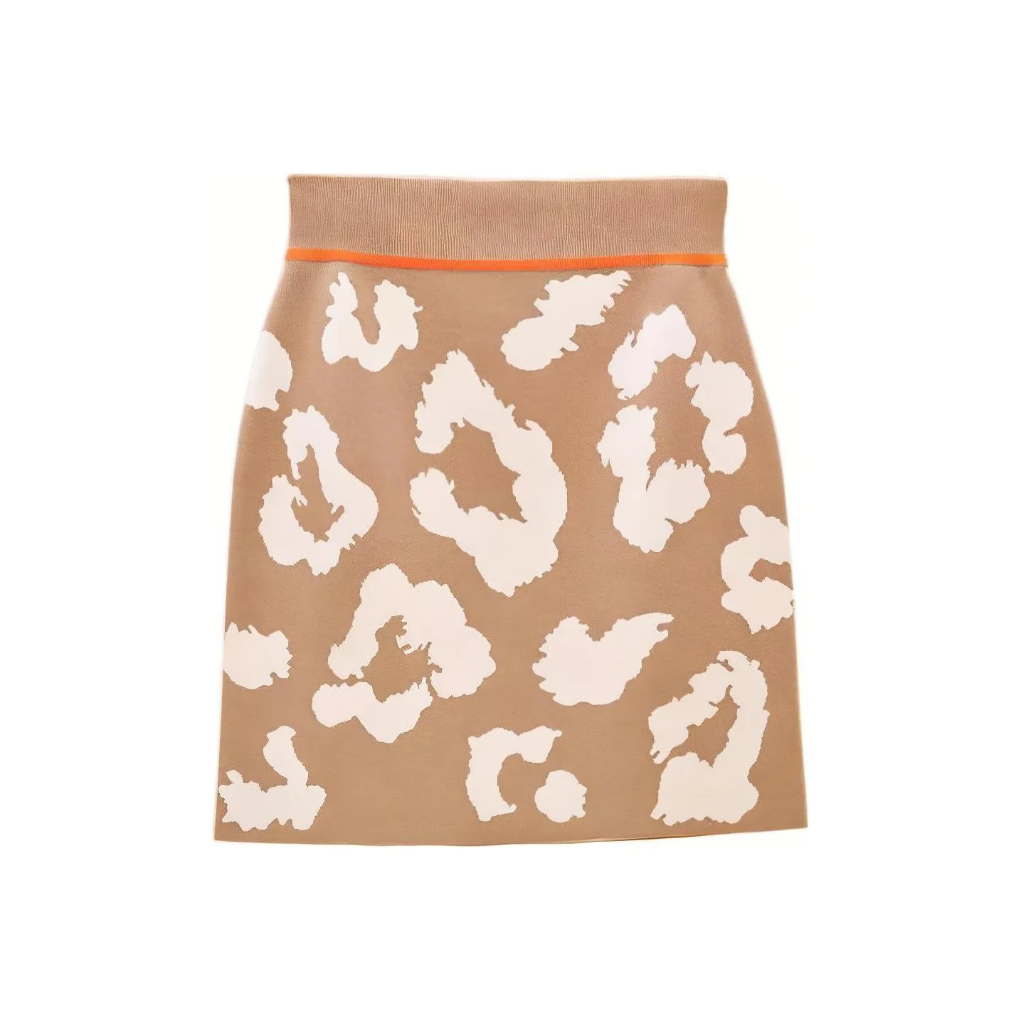 HERMES FW22 Half Length Skirt Women's Beige