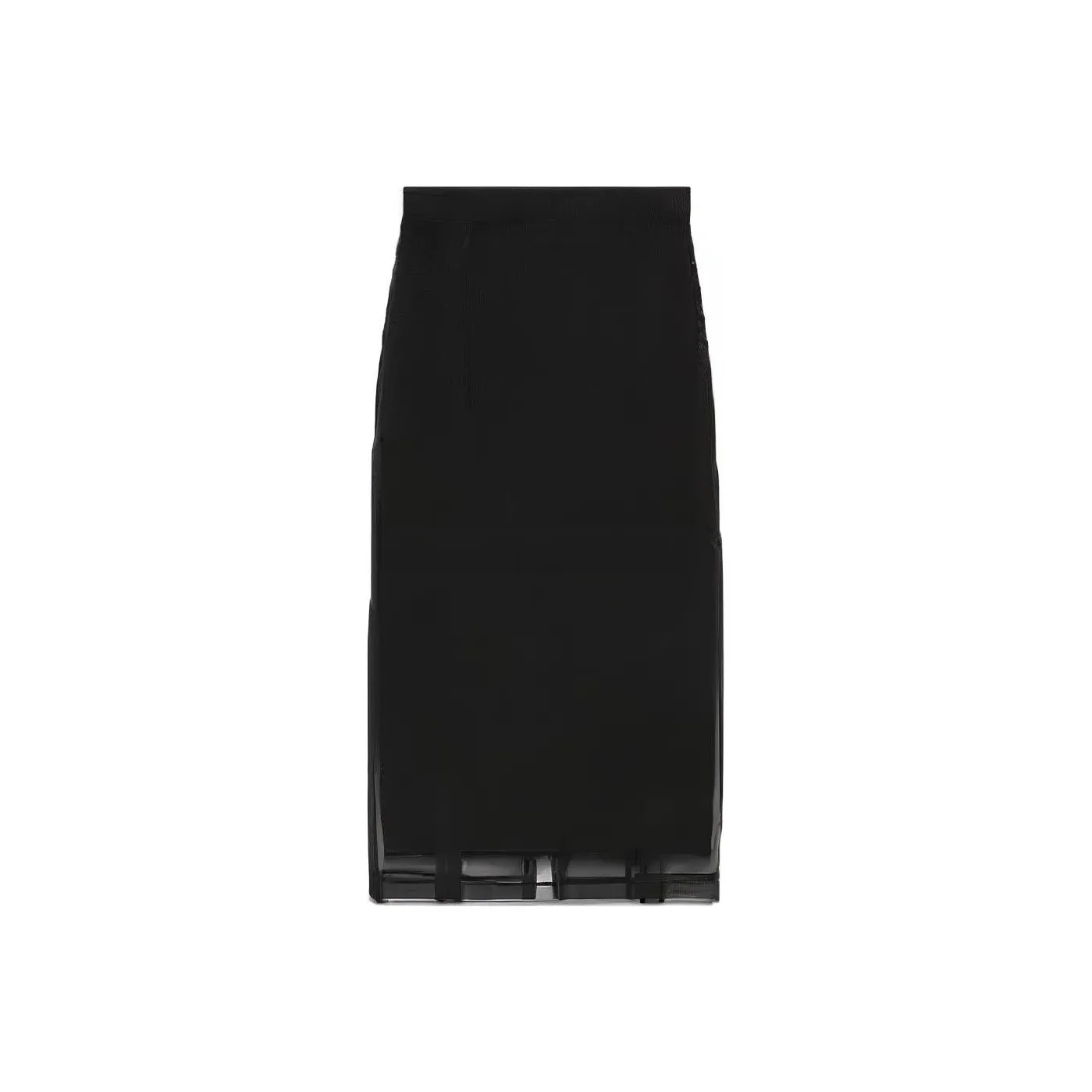 GUCCI Organza Silk Midi Skirt