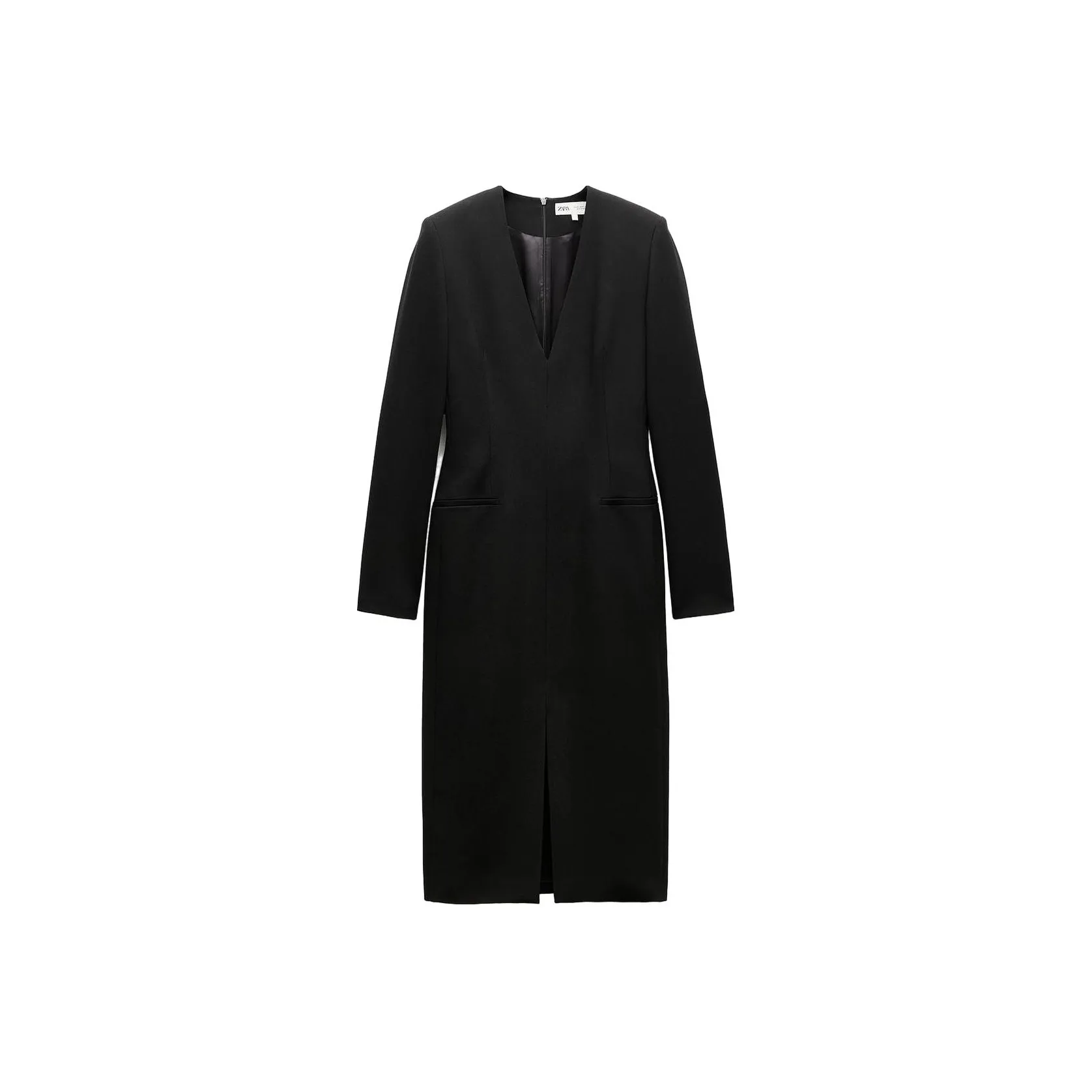 ZARA Long Sleeved Dresses Women's Black