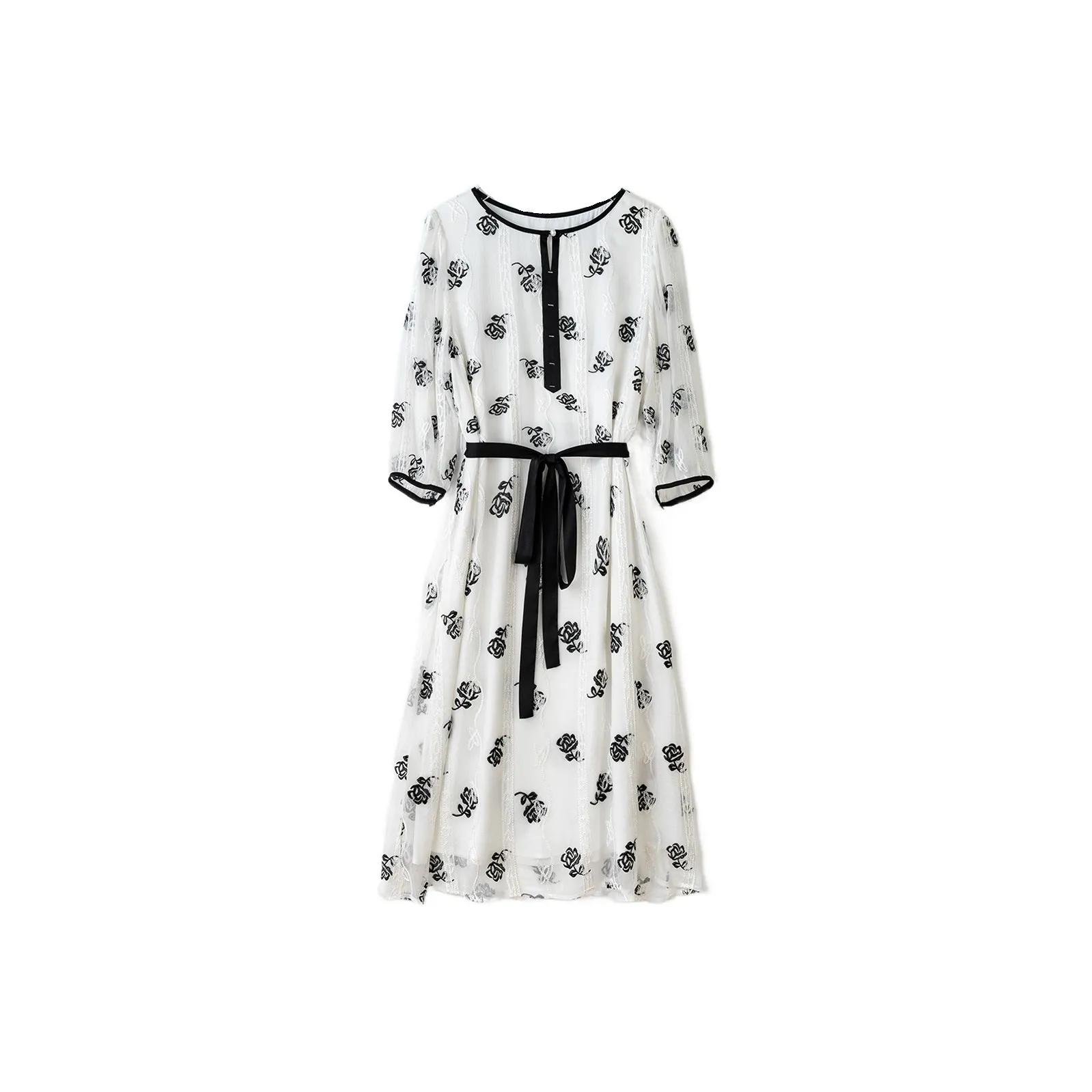 To The West Длинное Платье с Длинными Рукавами Женское Sunrise Розовый