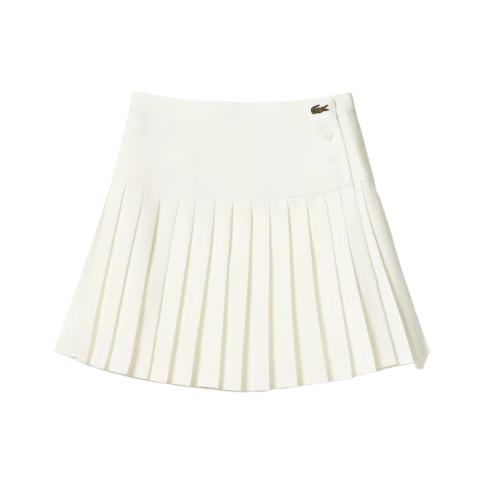 LACOSTE Collaboration Повседневные короткие юбки Женские Белые