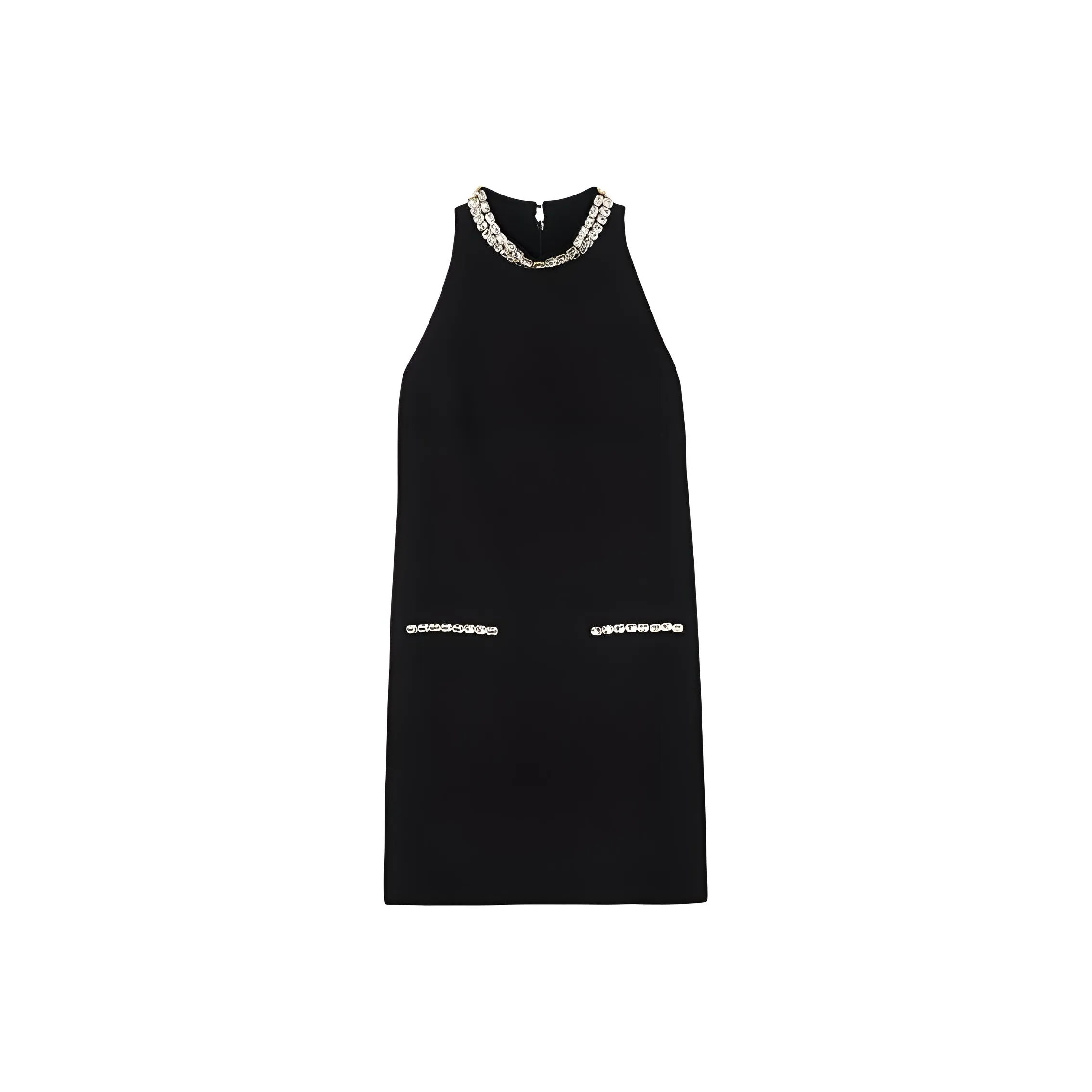 Sandro Crystal embellished Shift Mini Dress